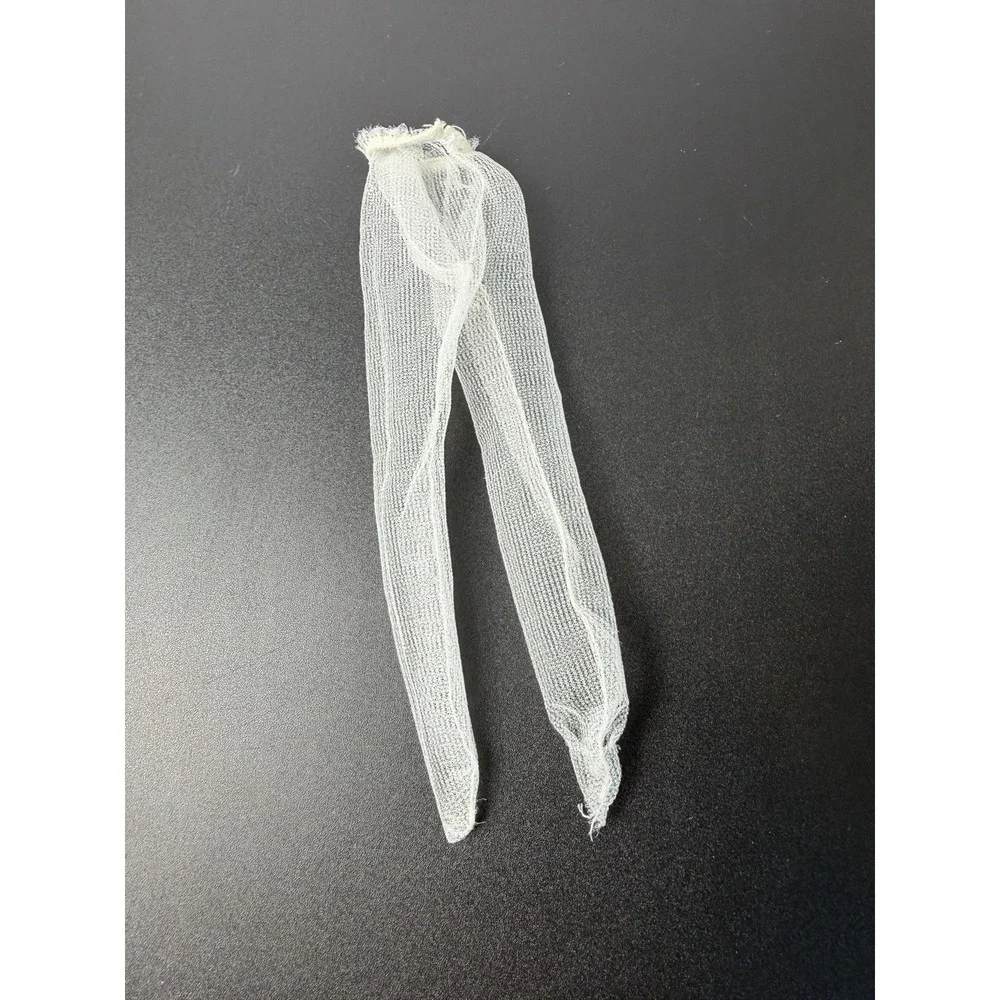 Barbie Doll Sheer White Stockings Hosiery vintage tights wedding bride